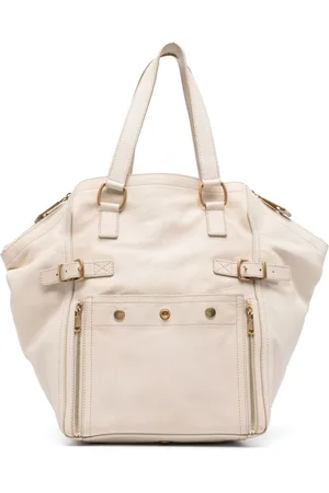 Saint Laurent 2000s Downtown leather toe bag