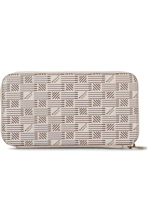 MOREAU Monogram-print leather wallet