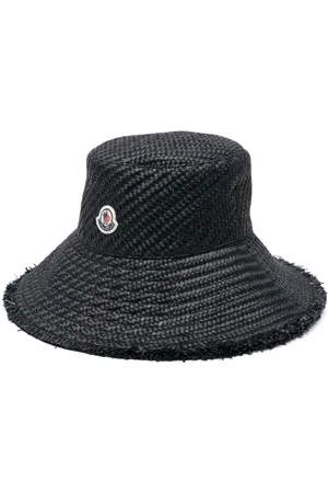 Moncler Logo-appliqué interwoven bucket hat