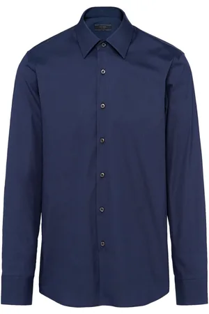 Prada Long-sleeve cotton shirt