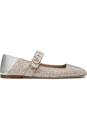 VALENTINO GARAVANI Vlogo 5mm mary jane ballerina shoes