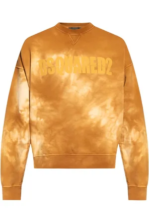 Dsquared2 Tie-dye logo-print cotton sweatshirt