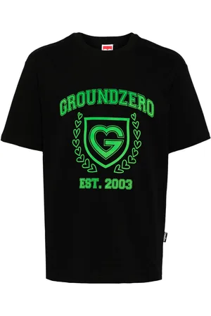 Ground Zero Logo-print cotton T-shirt