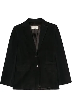 A.N.G.E.L.O. Vintage Cult 2000s suede single-breasted blazer