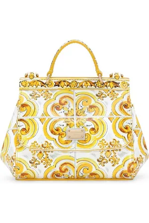 Dolce & Gabbana Sicily Majolica-print tote bag