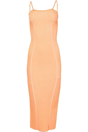 FLEUR DU MAL Ribbed-knit tube dress