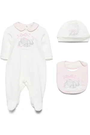 MONNALISA Elephant-print babygrow set