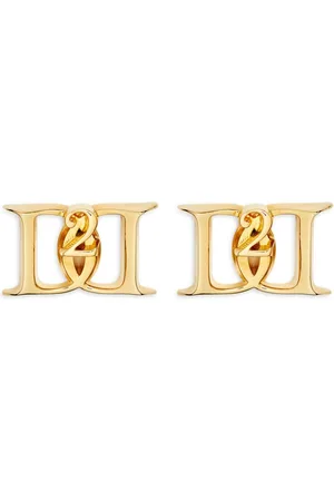 Dsquared2 Logo-plaque stud earrings