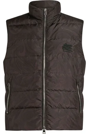 Etro Paisley-print padded waistcoat