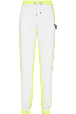 Philipp Plein Fluo cotton track pants