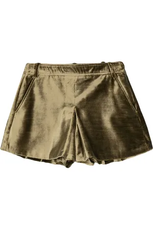 Tom Ford Slubbed-velvet flared mini shorts