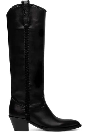 Buttero 40mm pointed-toe leather boots