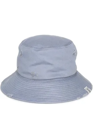 Maison Mihara Yasuhiro Distressed-effect cotton bucket hat