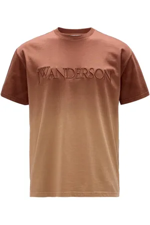 J.W.Anderson Logo-embroidered organic cotton T-shirt