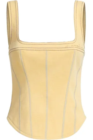Marni Striped corset top