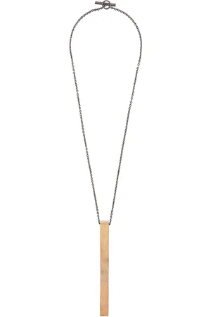 PARTS OF FOUR Plaque pendant necklace