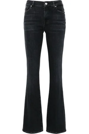 7 for all Mankind Illusion Space mid-rise bootcut jeans