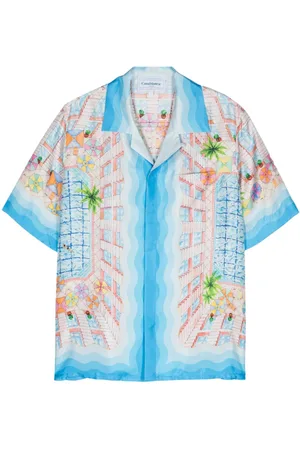 Casablanca Le Plongeon silk shirt