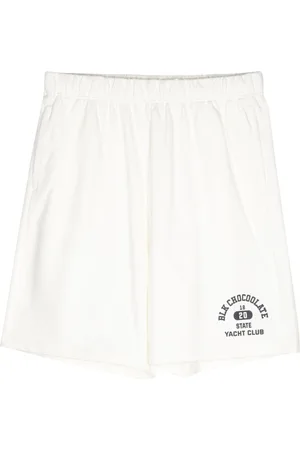 Chocoolate Logo-print cotton shorts