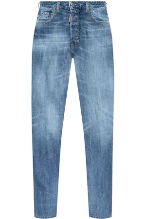 Dsquared2 Whiskering effect slim-cut jeans