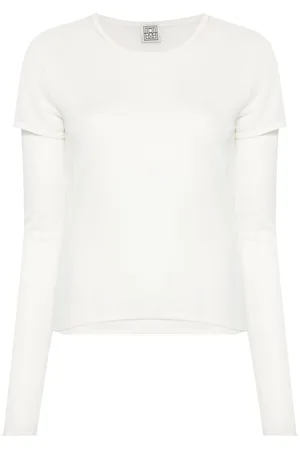 Totême Layered fine-knit jumper