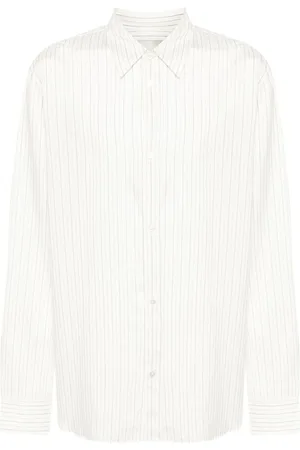 STUDIO NICHOLSON Striped silk shirt