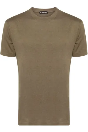 Tom Ford Logo-embroidered jersey T-shirt