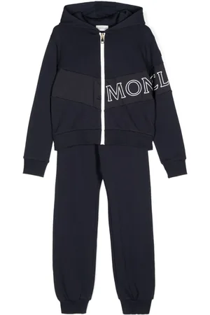 Moncler Logo-print cotton tracksuit set