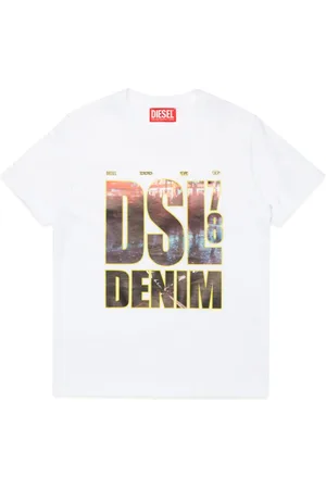 Diesel T-shirt with DSL78 Denim print