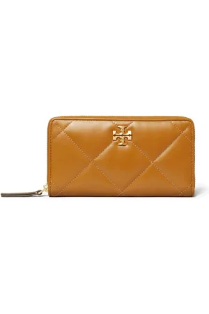 Tory Burch Kira quilted zip continental wallet