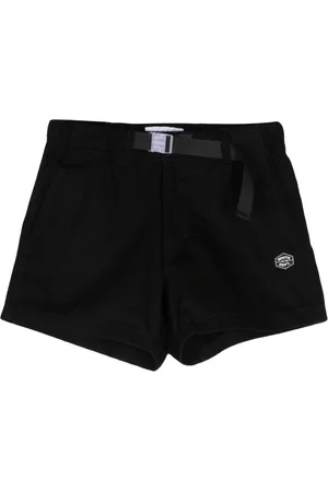 Chocoolate Belted cotton shorts