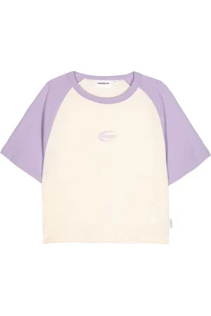 Chocoolate Logo-print colourblock T-shirt