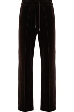 Tom Ford Straight-leg velour track pants