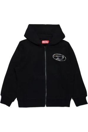 Diesel Logo-print cotton jacket