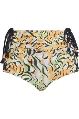 Marni Graphic-print poplin mini shorts