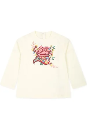 Etro Logo-embroidered cotton sweatshirt