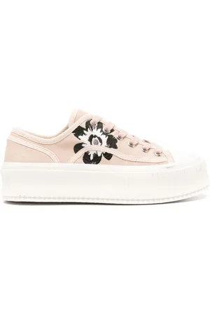 Dorothee Schumacher Floral Sportiness canvas trainers