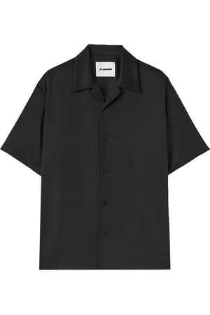 Jil Sander Short-sleeve notched-collar shirt