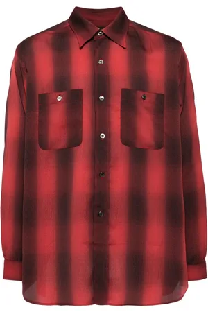 Pins & Needles Plaid check-print long-sleeve shirt