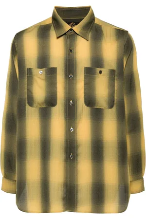 Pins & Needles Plaid check-print long-sleeve shirt