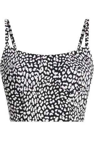 Michael Kors Cheetah-print cropped tank top