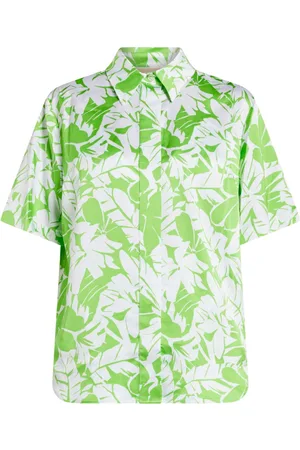 Michael Kors Floral-print short-sleeve shirt