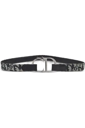 Dior 2003 Trotter canvas belt