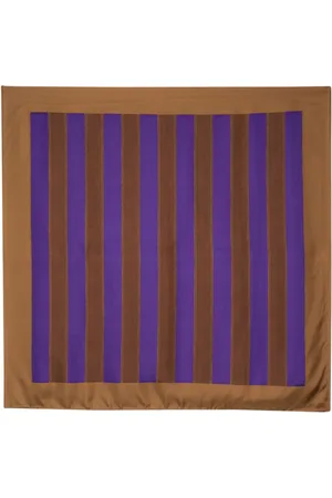Prada Striped silk scarf