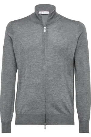 Brunello Cucinelli Zip-up knit cardigan