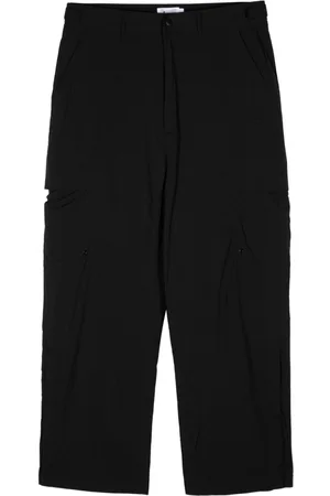 Izzue Pleat-detail straight-leg trousers