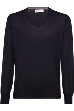 Brunello Cucinelli Ribbed V-neck sweater