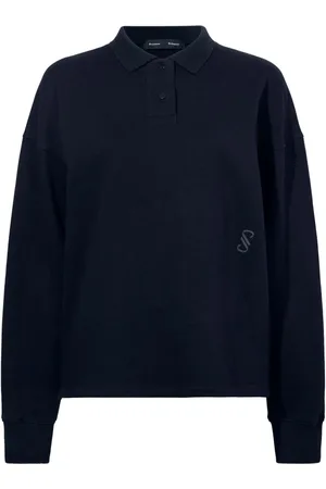 Proenza Schouler Logo-print cotton polo shirt