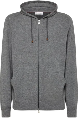Brunello Cucinelli Zip-up cashmere hoodie