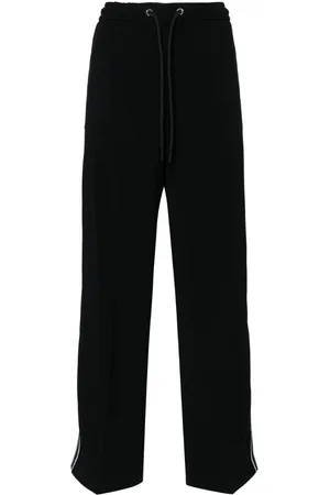Moncler Pressed-crease straight-leg trousers